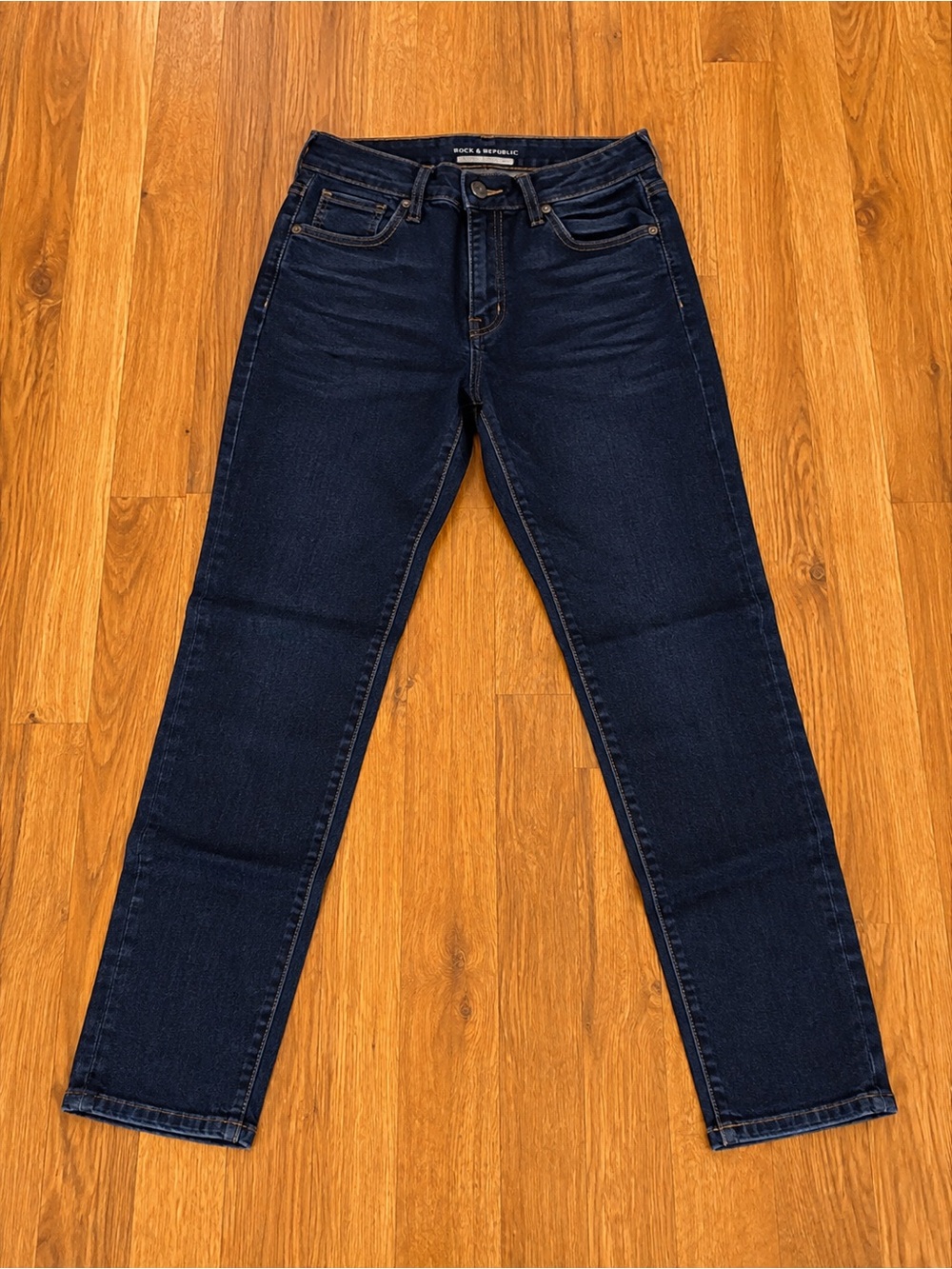 Rock & Republic Midnight Blue Straight Leg Jeans